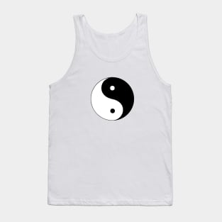 Yin Yang Symbol Tank Top